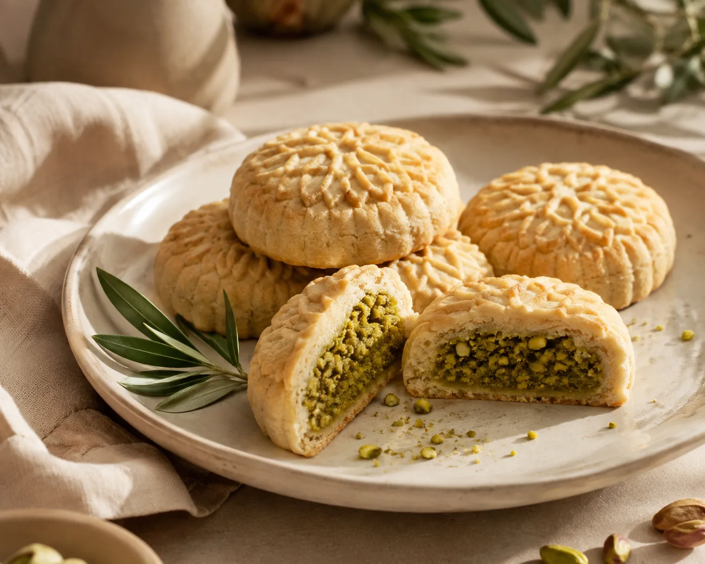 Pistachio Maamoul